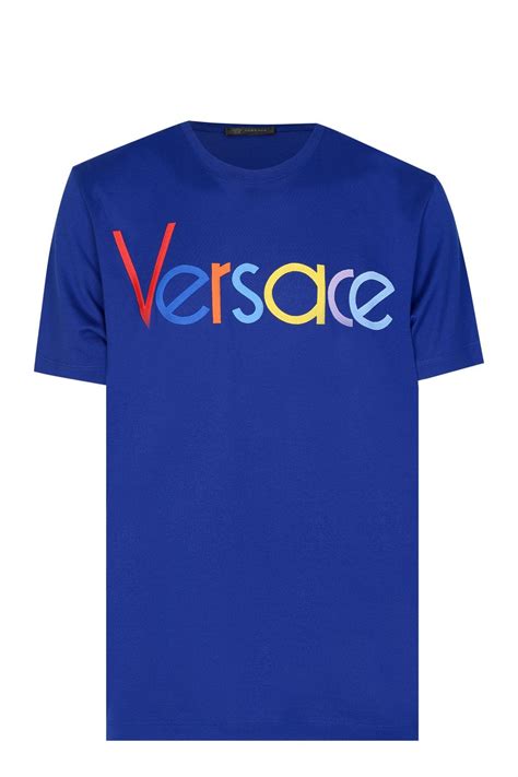 vintage 90's versace logo t shirt|vintage Versace gowns.